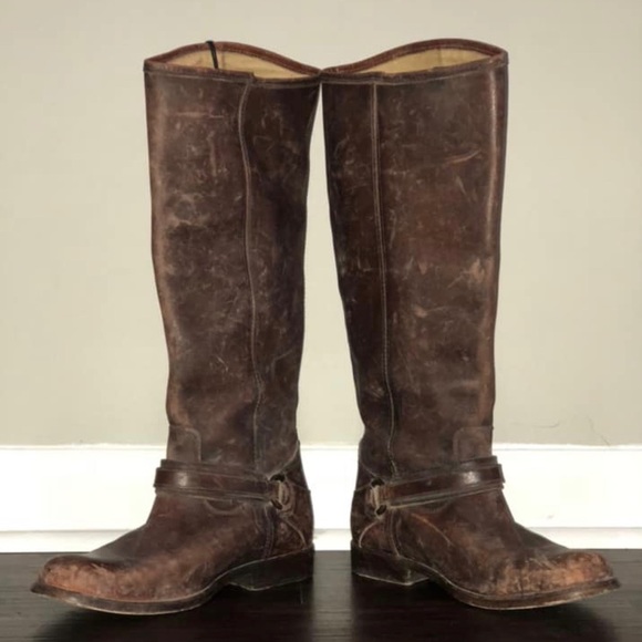 Frye Shoes Frye Brown Riding Boots Poshmark